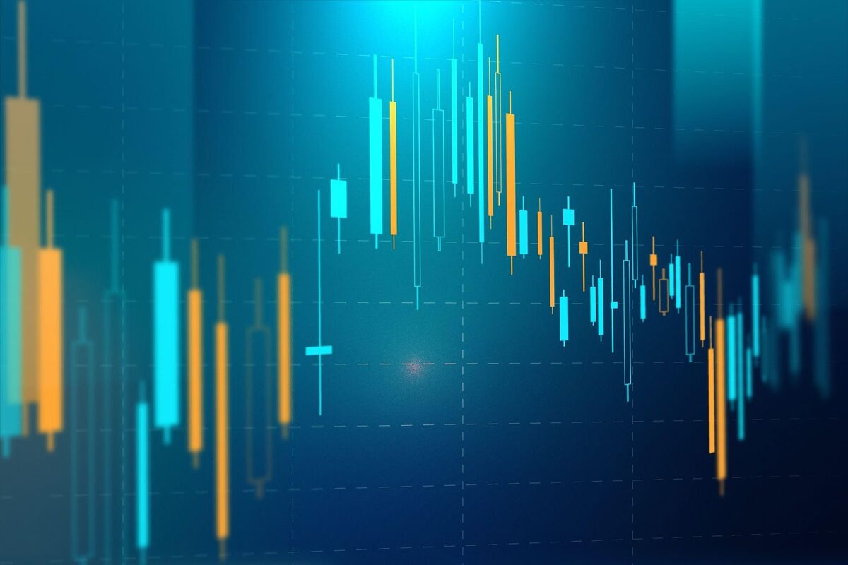 Crypto investment chart.
