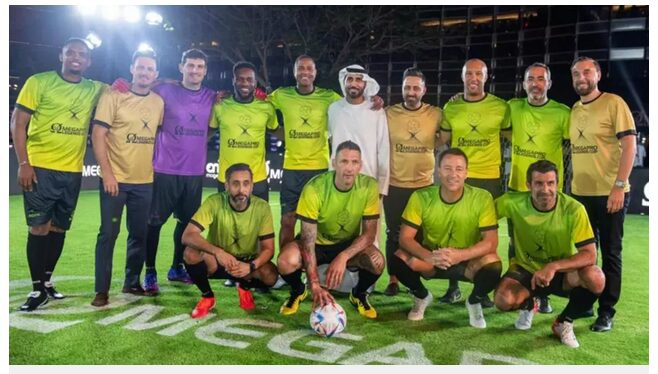Soccer icons promoting crypto scam OmegaPro.