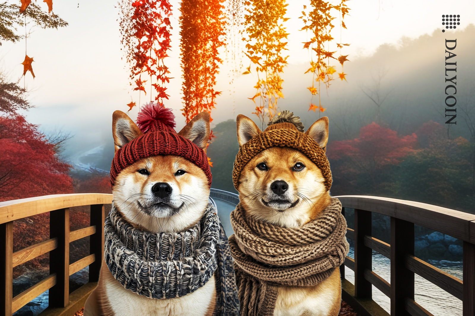 Shiba Inu and NEIRO out for walkies.