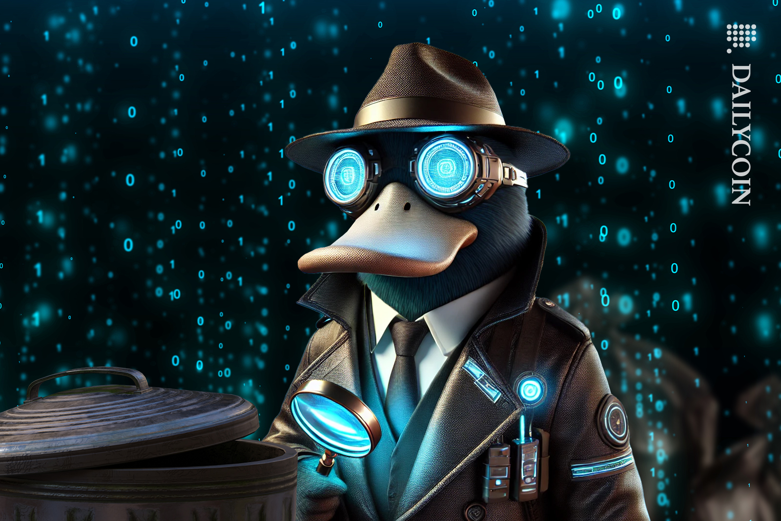 ZachXBT character investigating crypto dumps.