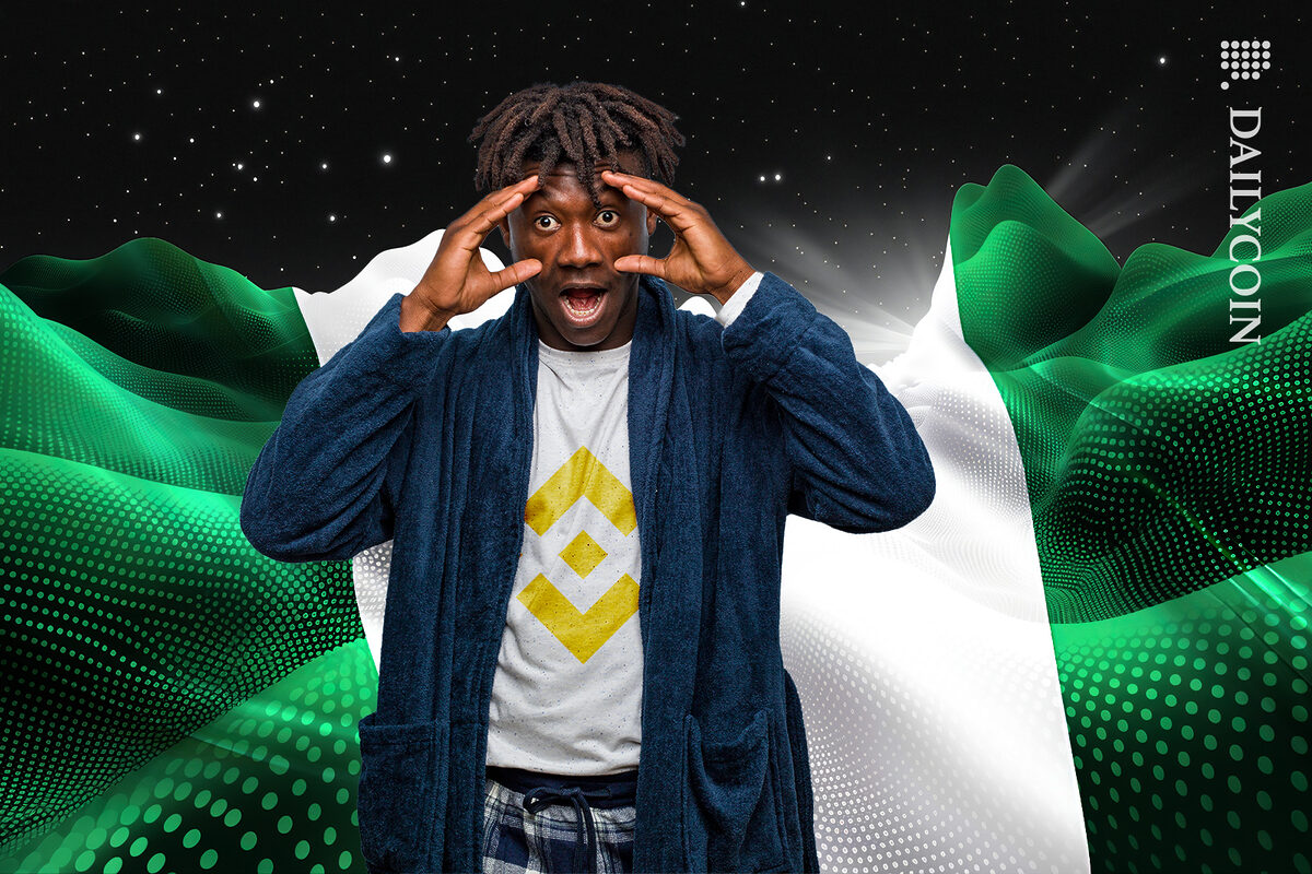 Man cannot believe what is happening with Binance in Nigeria.