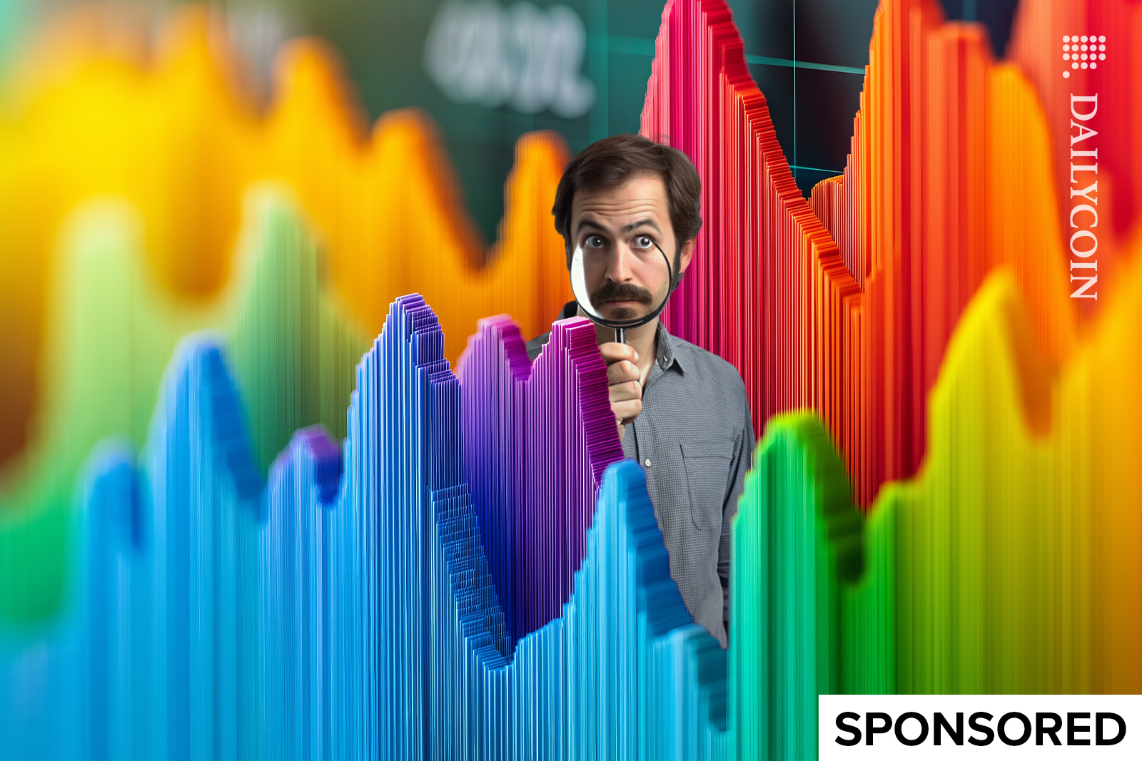 Guy looking into different crypto price comparisons.