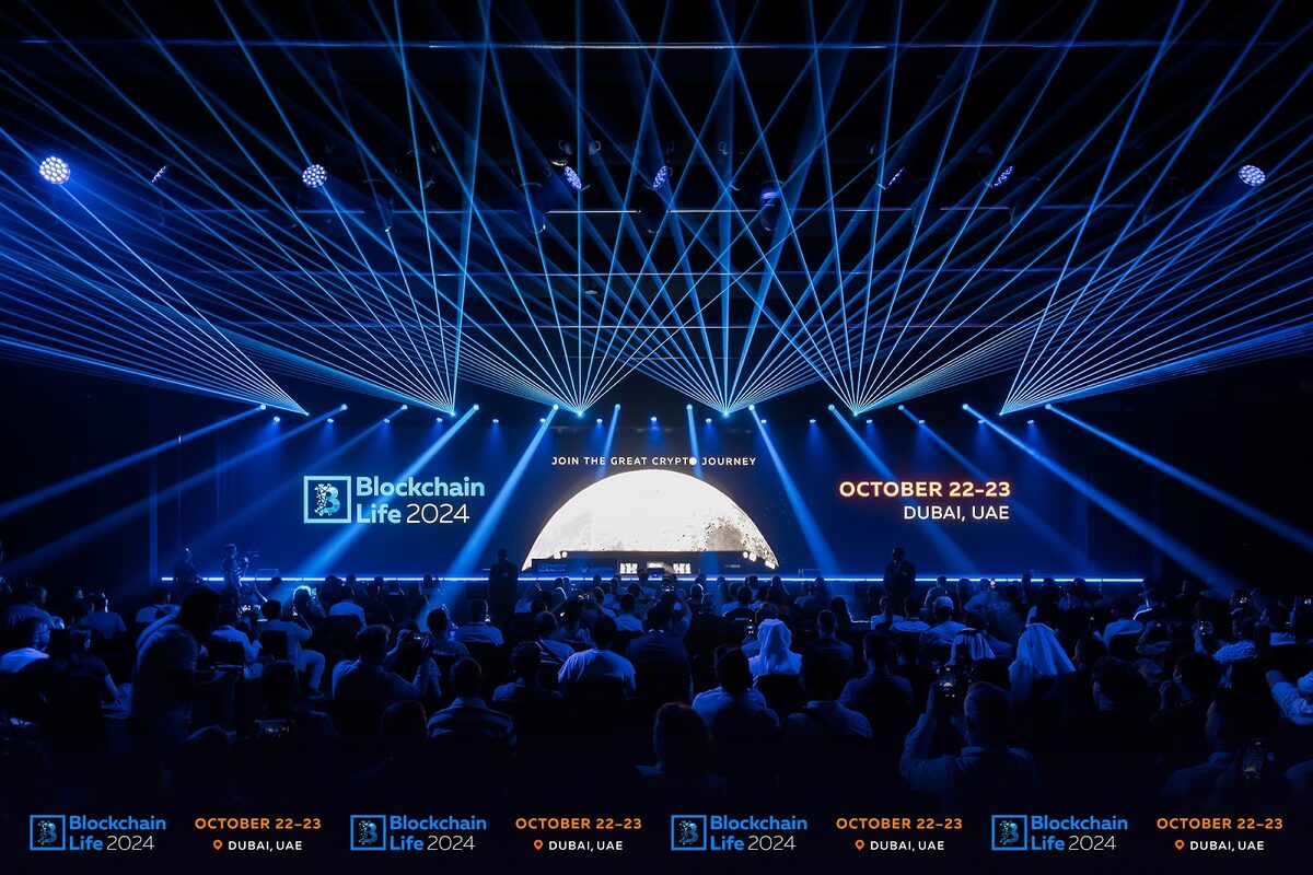 Blockchain life conference.