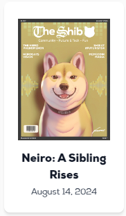 SHIB's official journal draws attention to Kendu Inu.