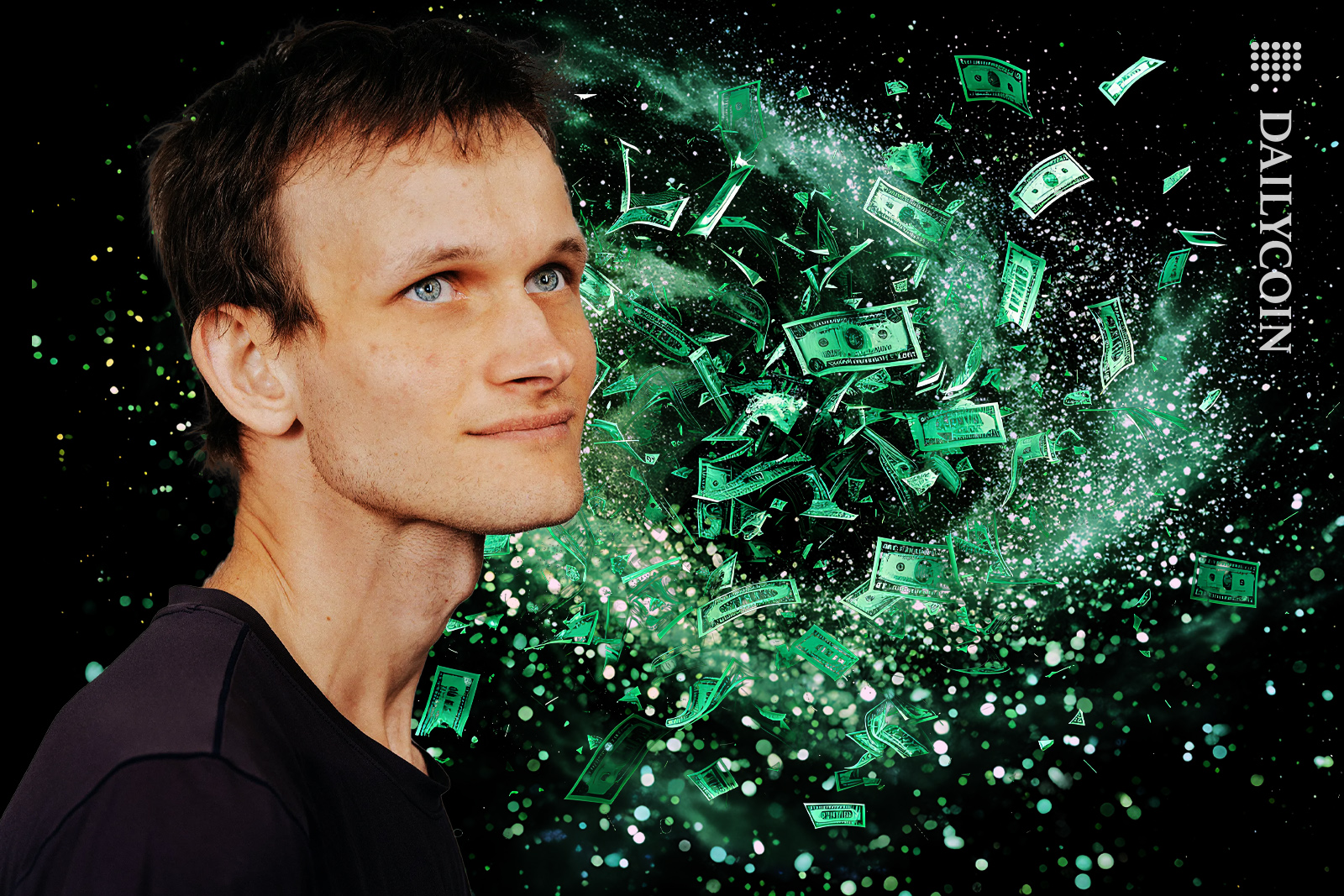 Vitalik Buterin supporting Tornado Cash.